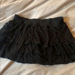 Black festival skirt